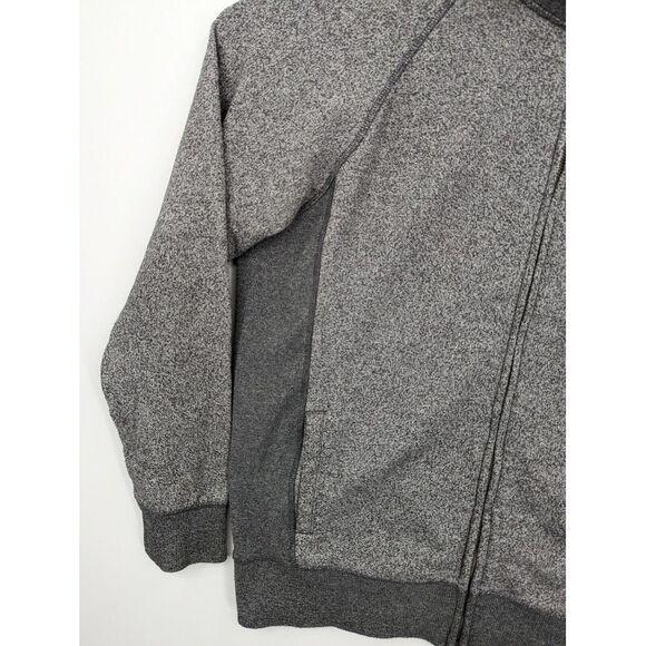 Roots Canada Men's Gray Full Zip Fleece Sweatshirt Style Jacket, Large, GREAT!! - Picture 2 of 9